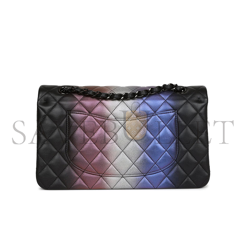 CHANEL CALFSKIN QUILTED OMBRE MEDIUM CLASSIC FLAP BAG A01112 (25.5*15*6cm)